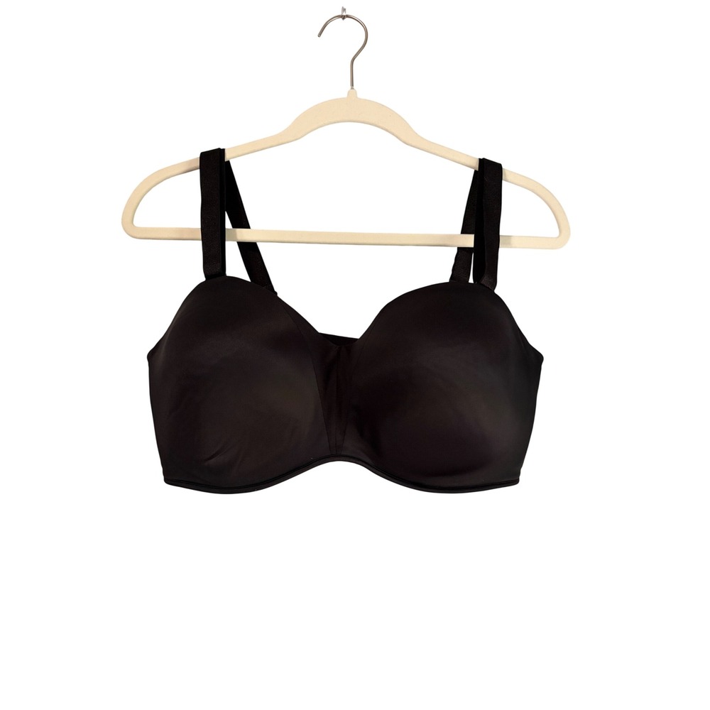 Soma Stunning Starlet Strapless Bra Black 38DDD Multi-Way Underwire 79984